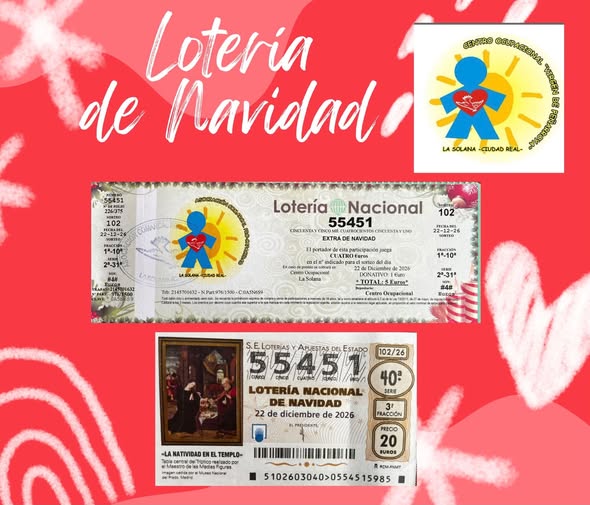 Ya tenemos nuestra Lotería de Navidad